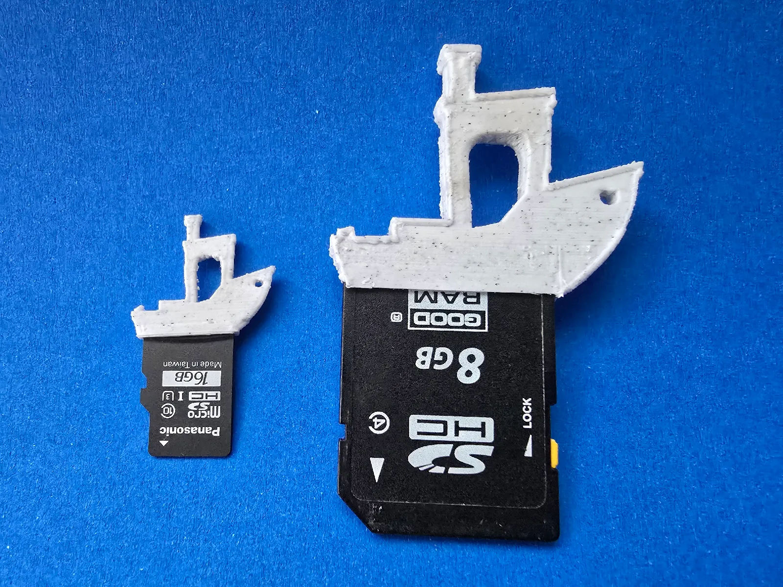 Benchy SD Card Caps for Normal/Micro Size